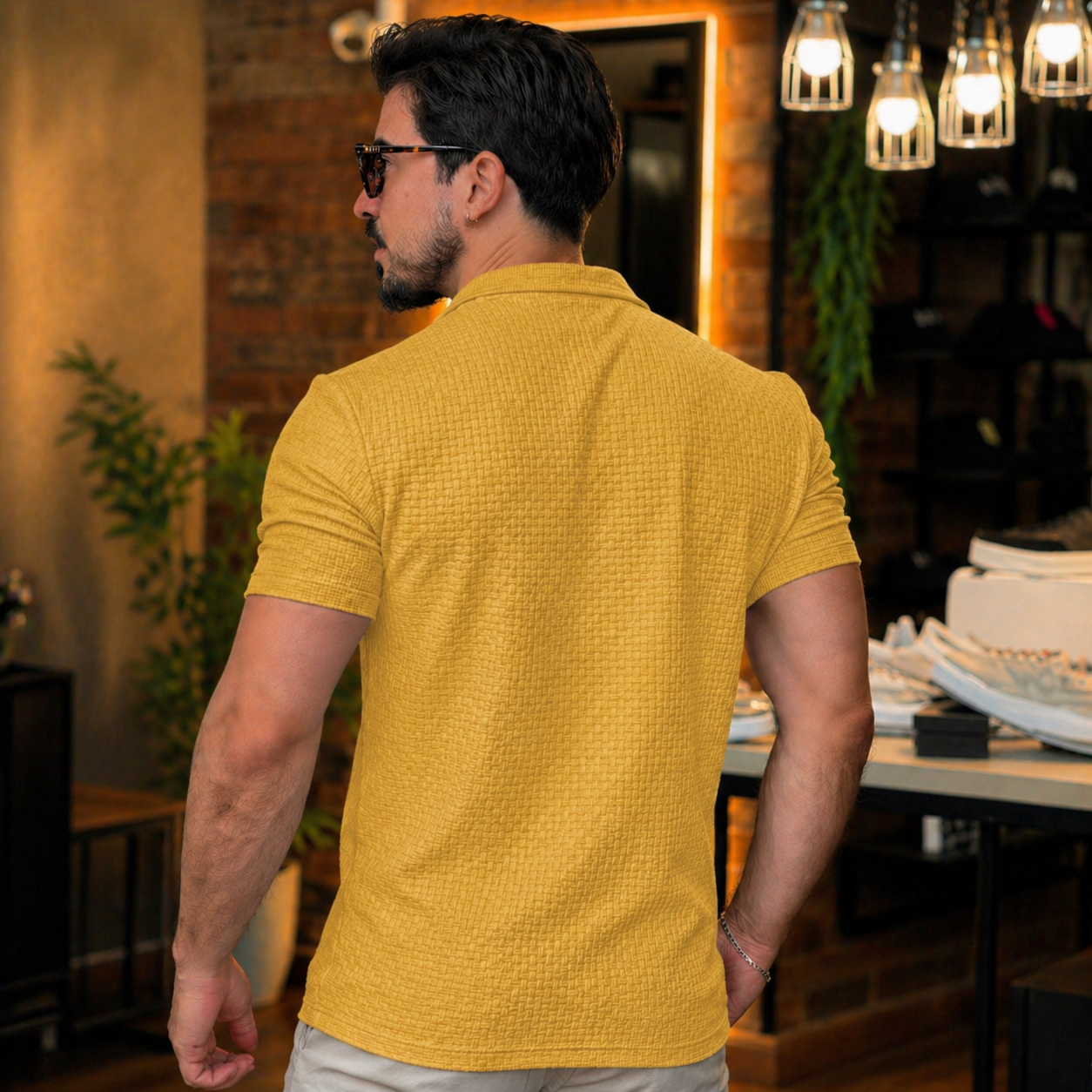Camisa Polo Elegant Masculina - foto 7