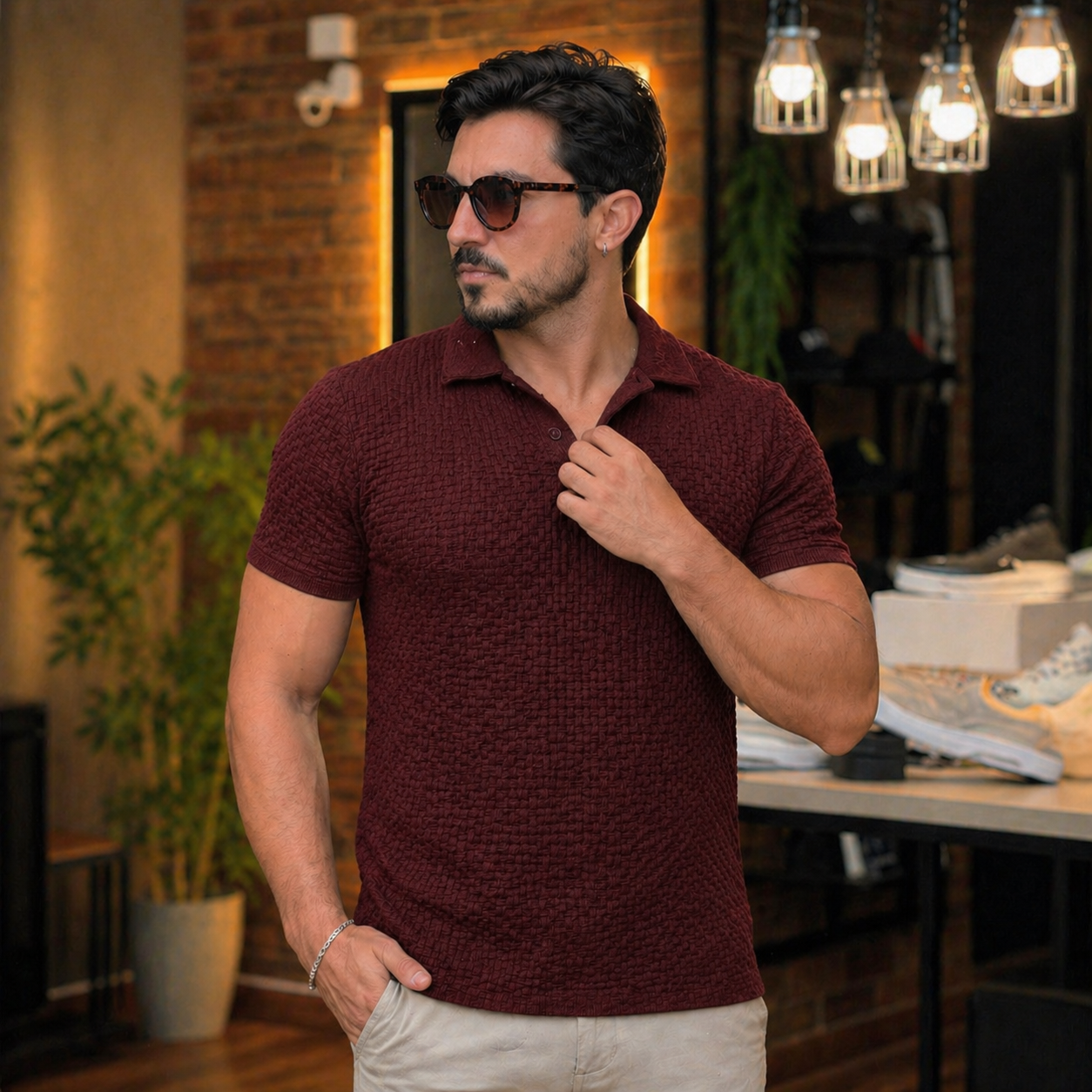 Camisa Polo Elegant Masculina - foto 8