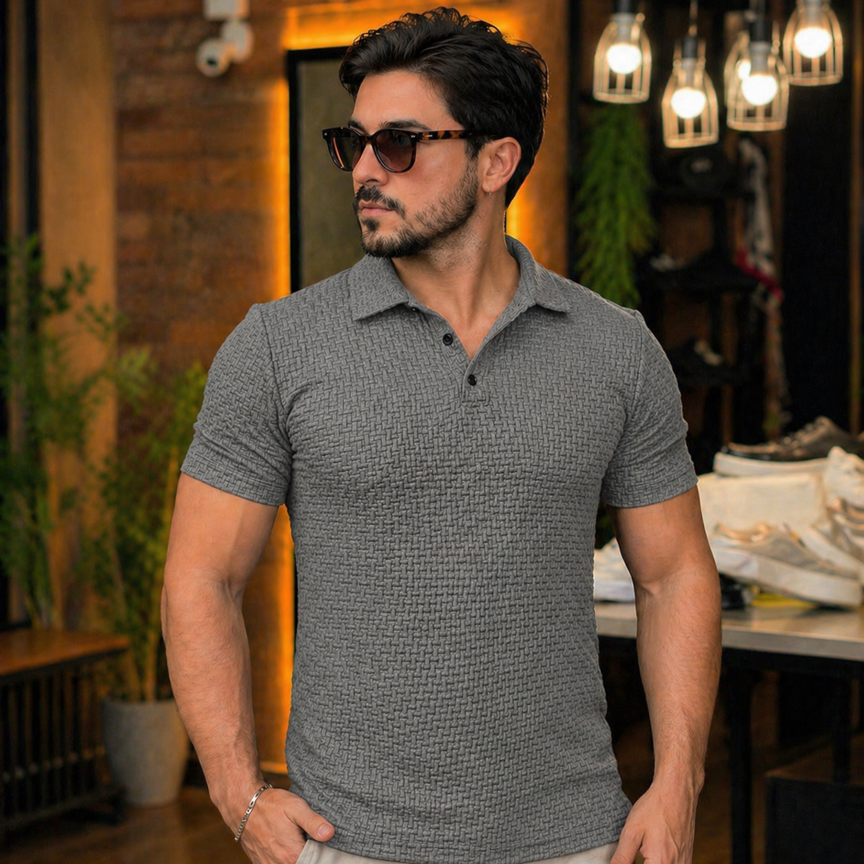 Camisa Polo Elegant Masculina - foto 10